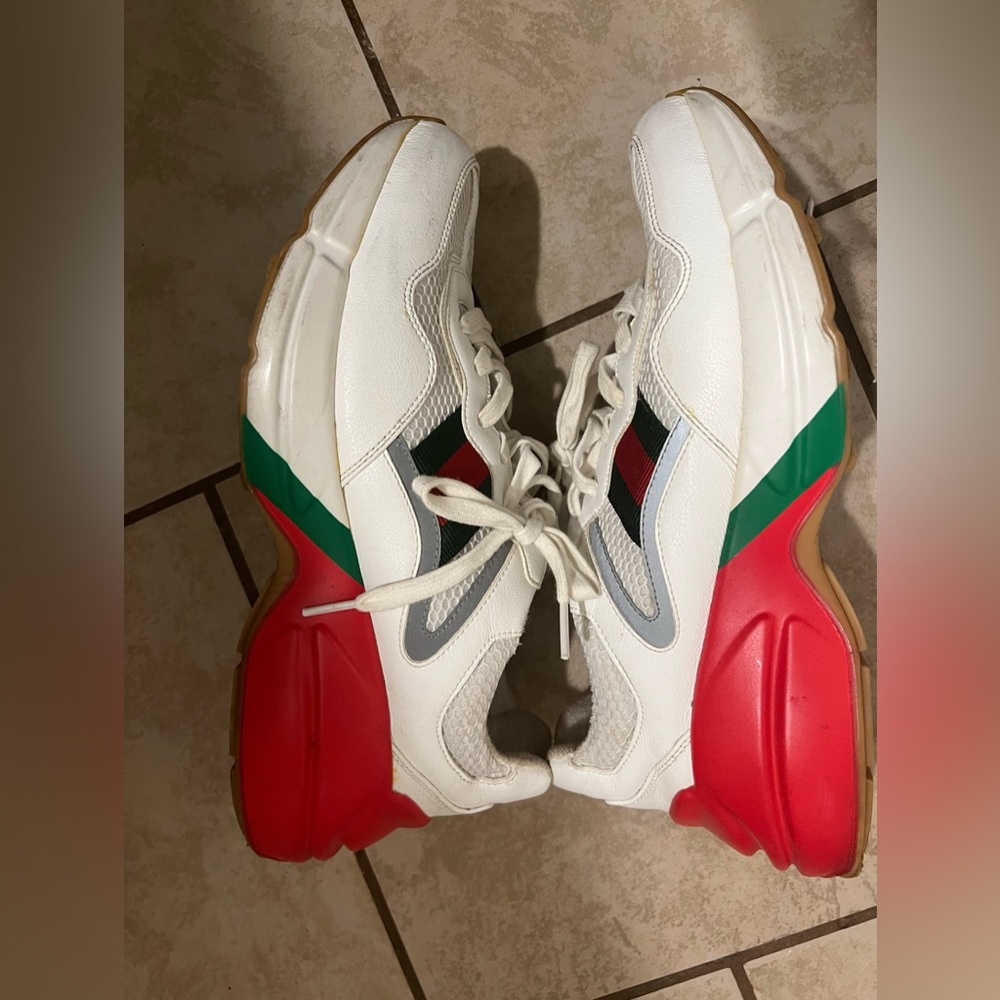 Men’s Authentic Gucci Rhyton Sneakers Gucci Mens size 7